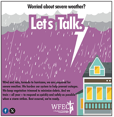 photo for Preparation Helps WFEC and Members Weather Storms